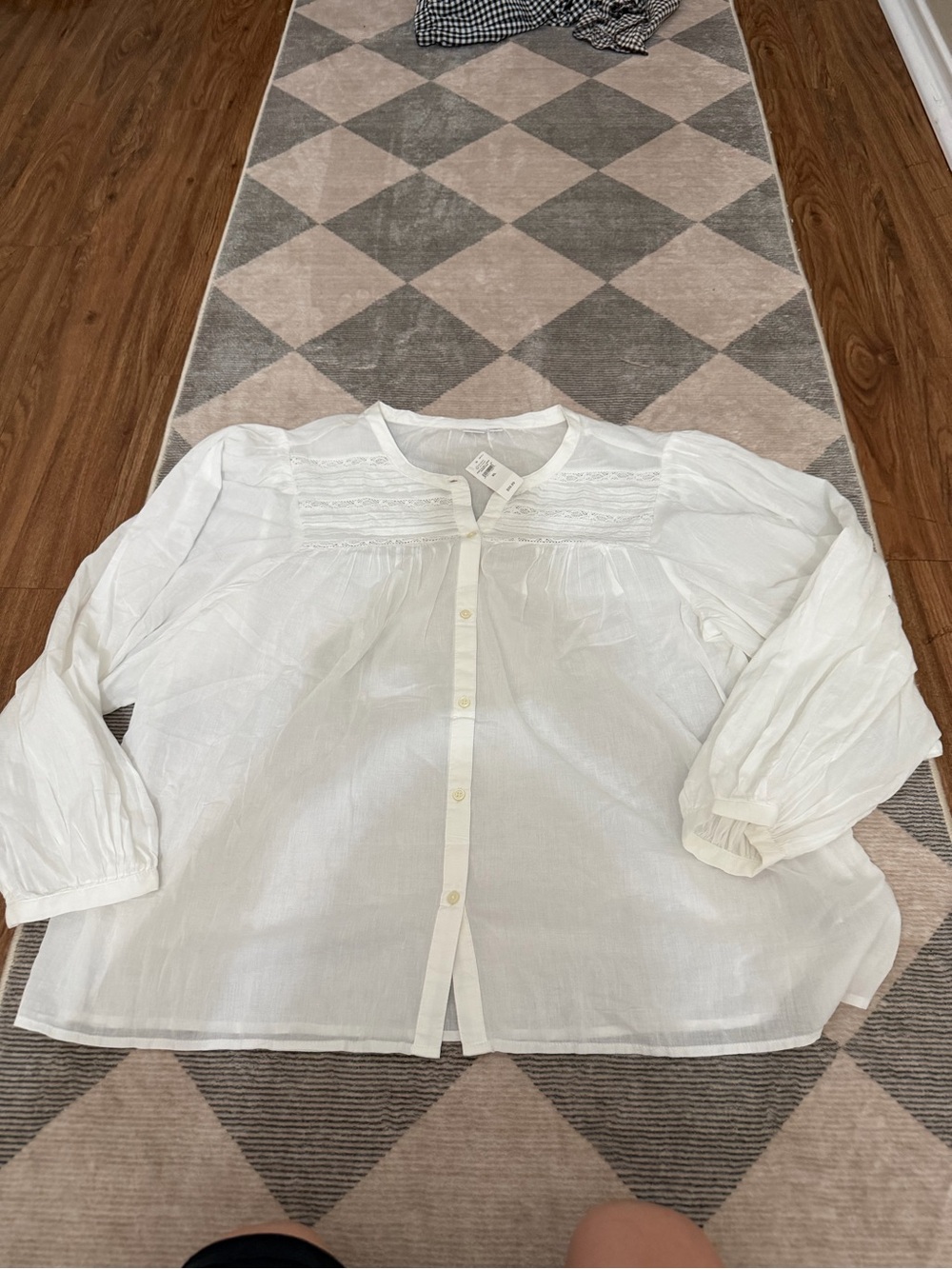 Gap White Blouse